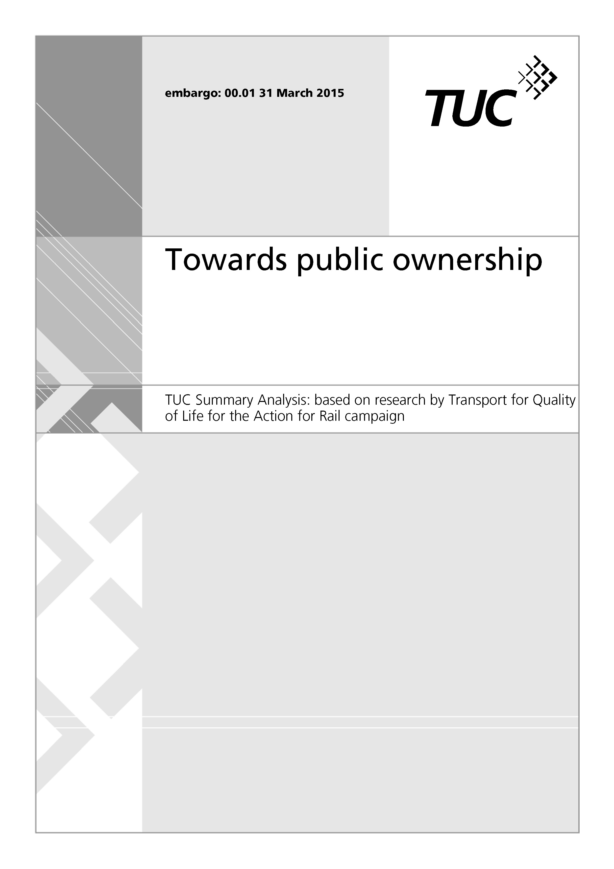 Towards Public Ownership