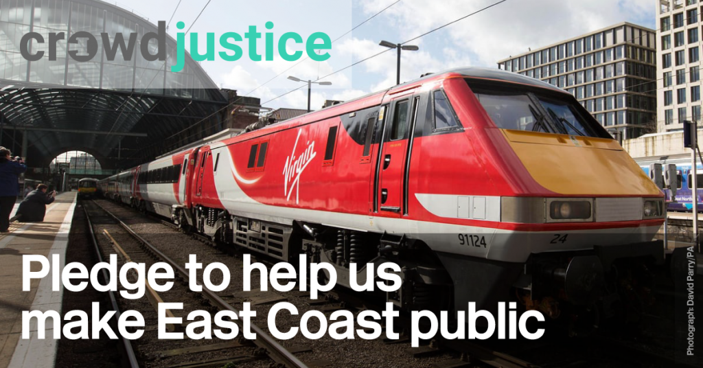 Join the legal action to make our East Coast mainline public again
