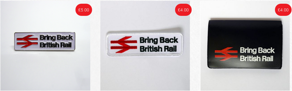 Bring Back British Rail Merchandise