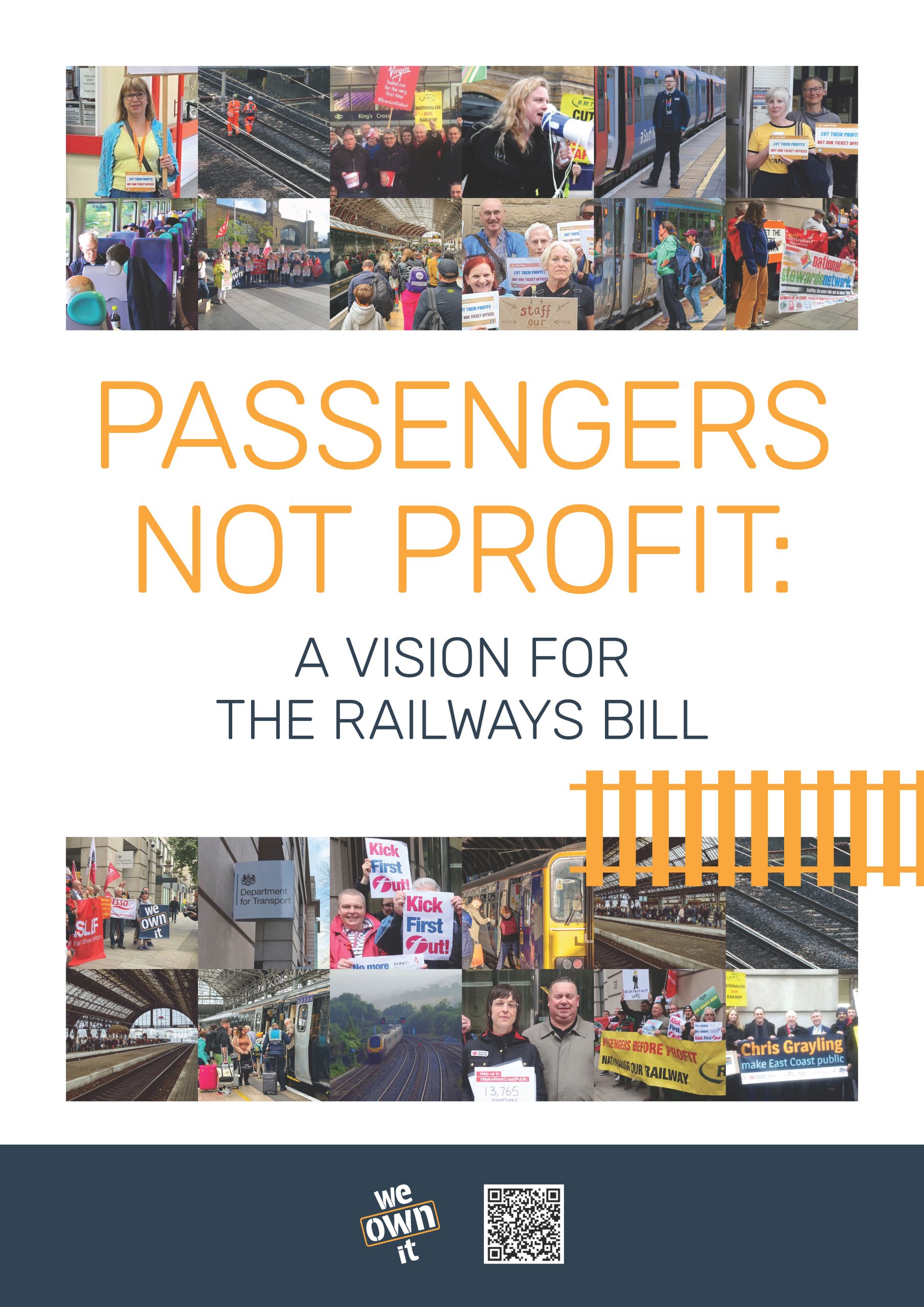 Passengers not Profit: A vision for the Railways Bill