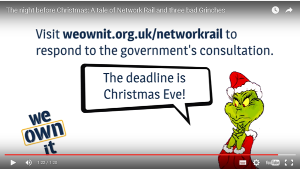 Keep Network Rail public – have your say