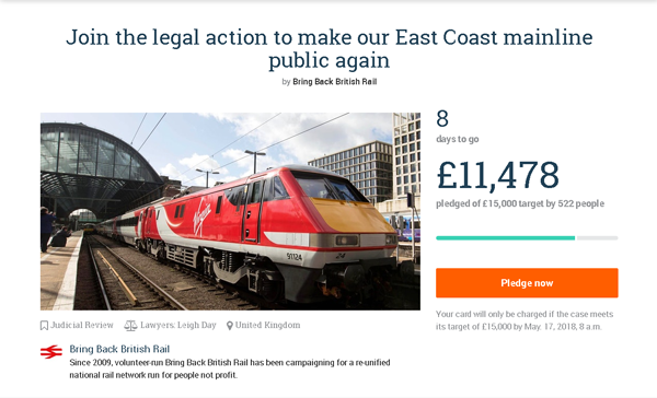 Pledge to help us make East Coast public